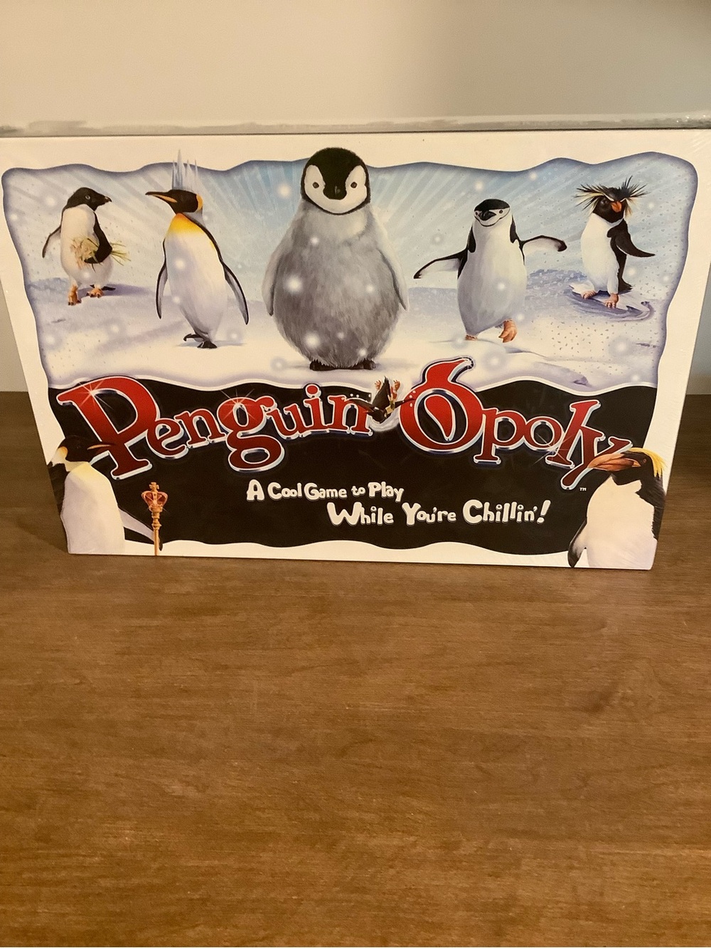 Penguin Opoly Board Game - Family Fun NWT